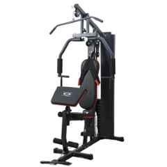 GYM24 Equipment Model-1 Metal Black 40-in-1 Workout Home Gym Machine with Weight Covers Chest