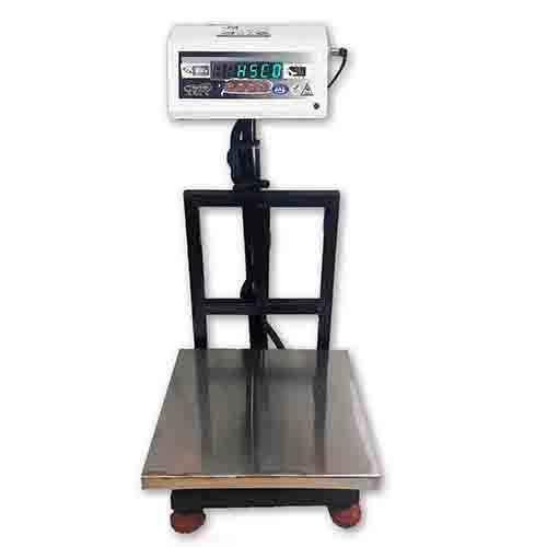 Buy Hsco 500kg 600x600mm Stainless Steel Electronic Mobile Platform Weighing  Scale, PLSSCHI500 Online At Best Price On Moglix