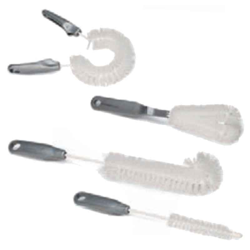 Coronet  4 Pcs Synthetic Bristles Twisted Wire Sanitary Brush Set, 1147005