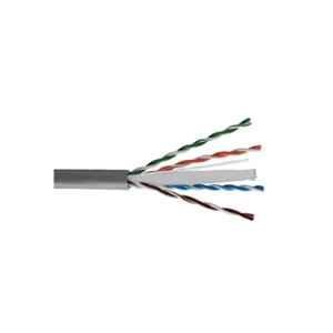 Eonsecure 0.51mm 24AWG Indoor Copper CAT6 UTB LAN Cable, ESTS24ACAT6L100, Length: 100 m