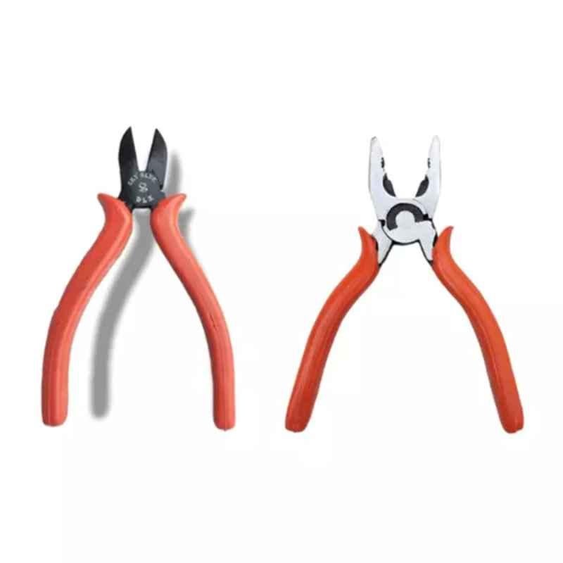 Sky Blue 2 Pcs 8 inch Lineman Plier Combo, SBE_PLIER_COMBOS_COMBO_694