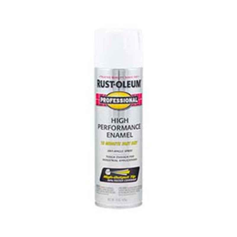 Rust-Oleum 15 Oz White Professional High Performance Enamel Spray, 7592838