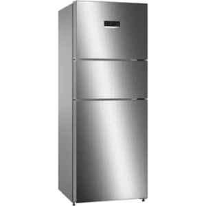 Bosch 303 Litre 1 Star Frost Free Smoky Steel Three Doors Refrigerator, CMC33K05NI