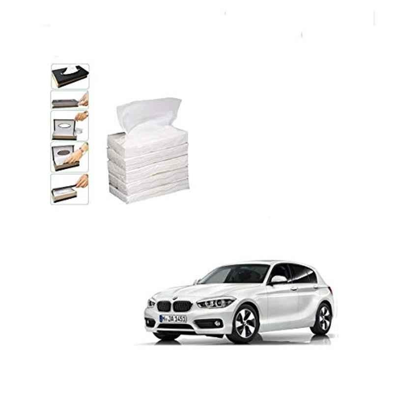 Kozdiko 100 Pulls Dispenser Box Refiller Tissue Paper with 200 Sheets for BMW 1 Series (Pack of 5)