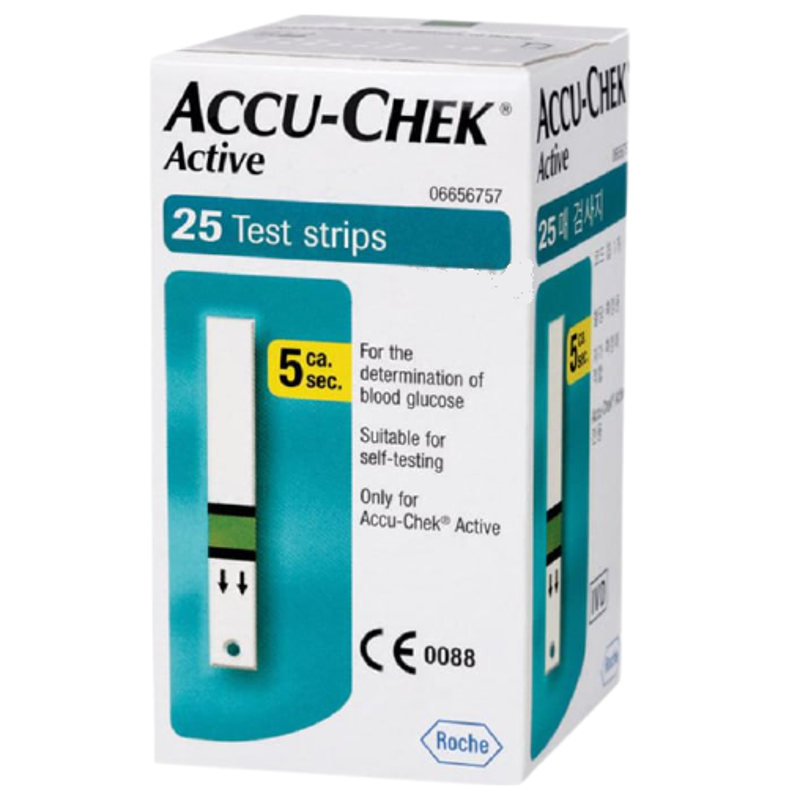 Accu-Chek Active Test Strips (25 Strips)