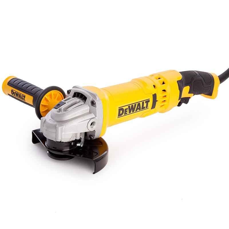 Dewalt 125mm 1500W Rat Tail Trigger Switch Angle Grinder, DWE4277
