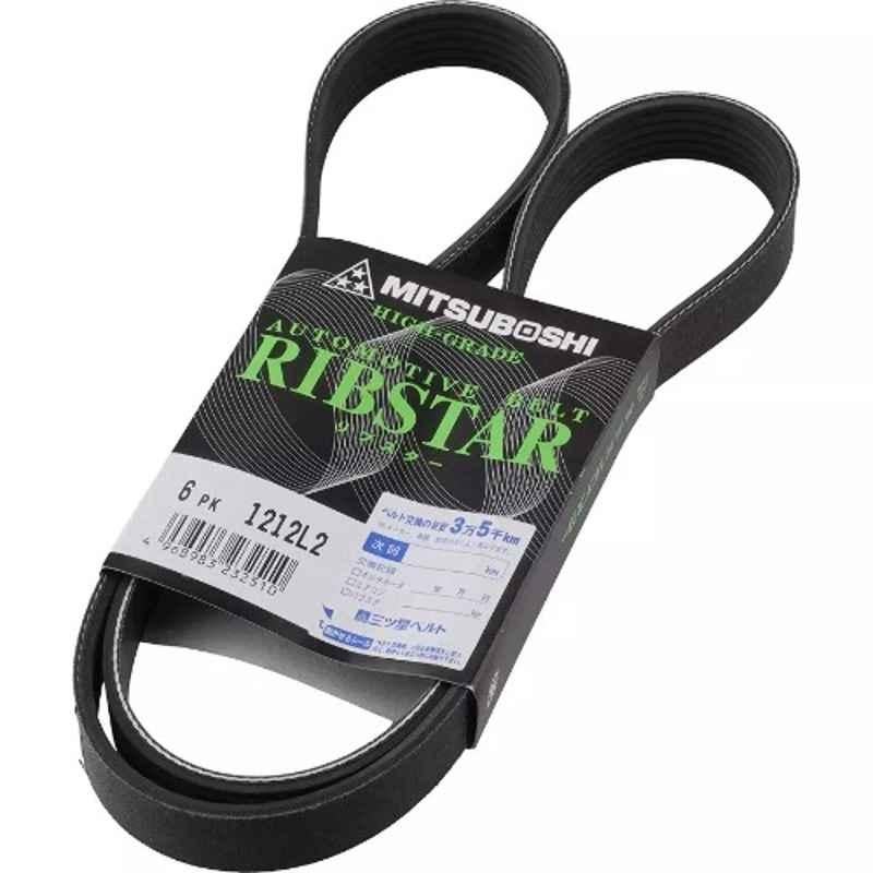 Mitsuboshi Rib Star 1212mm 6 Threaded PK-Type Belt, 6PK1212L2