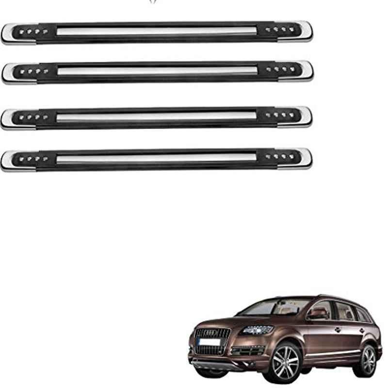 Kozdiko 4 Pcs Designer Black Bumper Protector Set for Audi Q7, Koz-66088