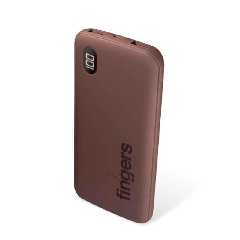 Fingers Fuel Plus Choco Brown (PD+C) Power Bank