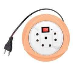 Silcon Gold MS31 3+1 2.5m 220W Plastic Round Extension Board
