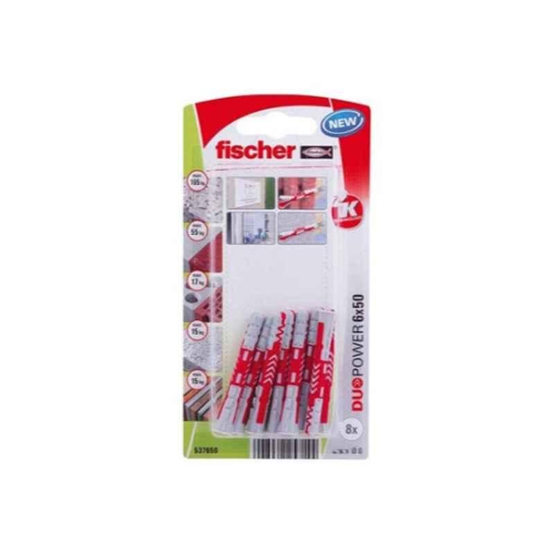 Fischer 537650 Silver & Red Duopower