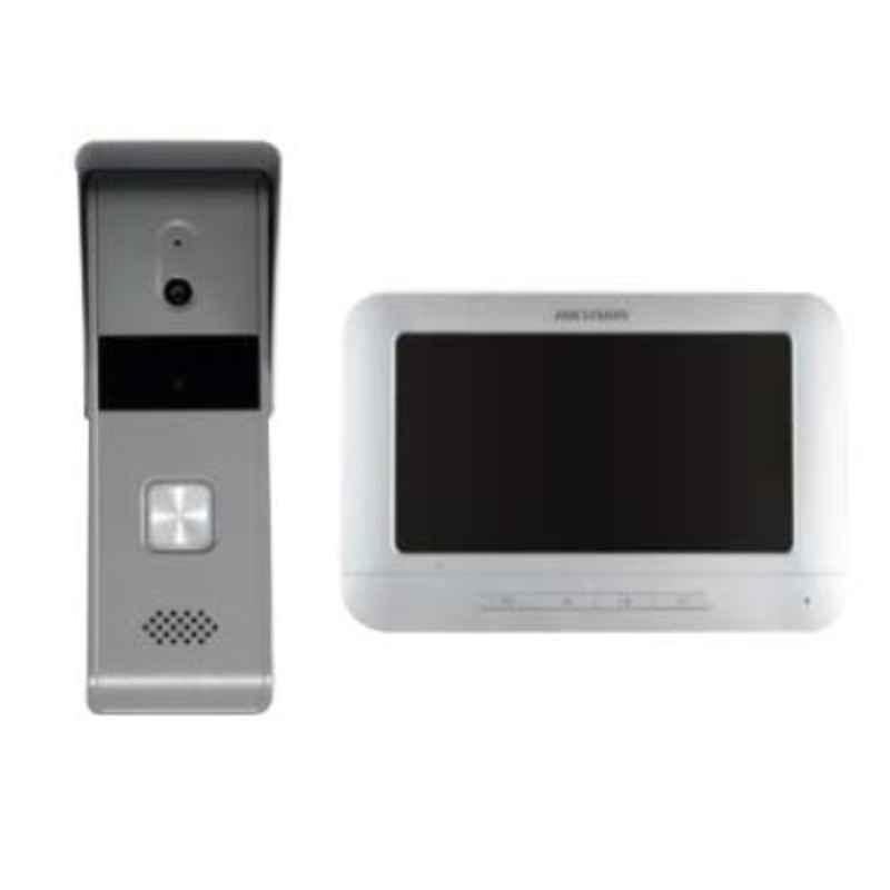 Hikvision 7 inch 4-Wire Villa Analog Vedio Intercom Kit, DS-KIS203T
