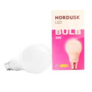 Nordusk Nova B3 9W B22 Cool Day White LED Regular Bulb, NBU-10096 (Pack of 10)