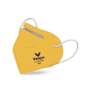 Vaayu M020 5 Layers N95 Non Woven Yellow Face Mask (Pack of 30)