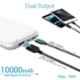 Portronics Smart Power 10K Black 10000mAh Polymer Power Bank, POR-1011