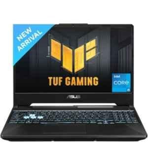 Asus FX506HF-HN075W TUF Gaming F15 AI Powered Graphite Black Laptop with Intel Core i5 11th Gen 11260H 8GB/512GB SSD/Windows 11 Home/NVIDIA GeForce RTX 2050/144Hz/70 TGP & 15.6 inch Display, 90NR0HB4-M008F0