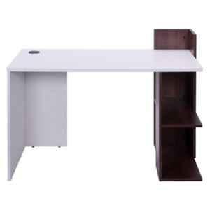 Evok Davis Prelam Engineer Wood White Office/Study Table, FOOCSDPBMTWT69244D