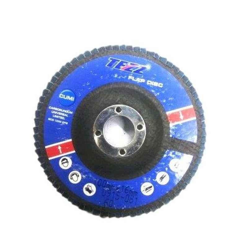 Cumi Tezz 60 Grit 125mm Tezz Flap Disc