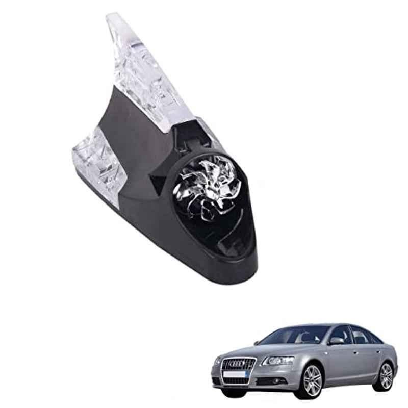 Kozdiko Black Auto Wind Power LED Light Shark Fin Car Antenna for Audi A6