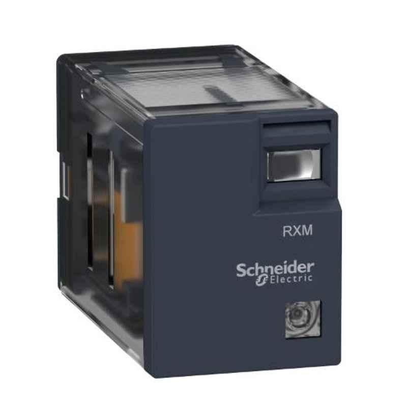 Schneider Zelio RXM2L 4 C/O 230 VAC 3A Miniature Plug-in Relay with LED, RXM4LB2P7