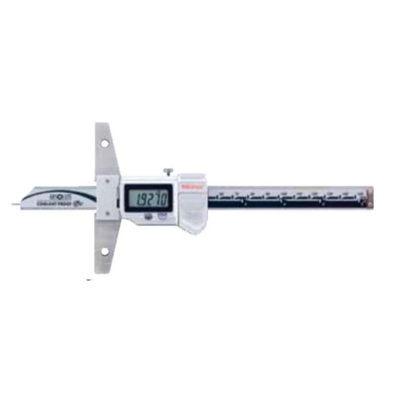 Mitutoyo 0-200mm Metric Absolute Point-Type Digimatic Depth Gage, 571-302-20