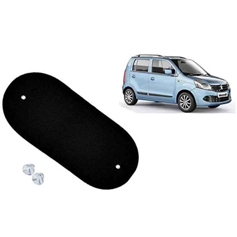 Auto Pearl 4 Pcs PVC & Mesh Black Window Side Sun Shade Set for Maruti Suzuki WagonR 2010, Chipkoo_BlkRear_WagonR2010