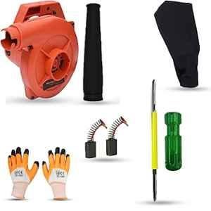 Walkers 800W Plastic Red Electric Air Blower with Carbon Brushes, Gloves & 2 in 1 Screwdriver, WKCB311
