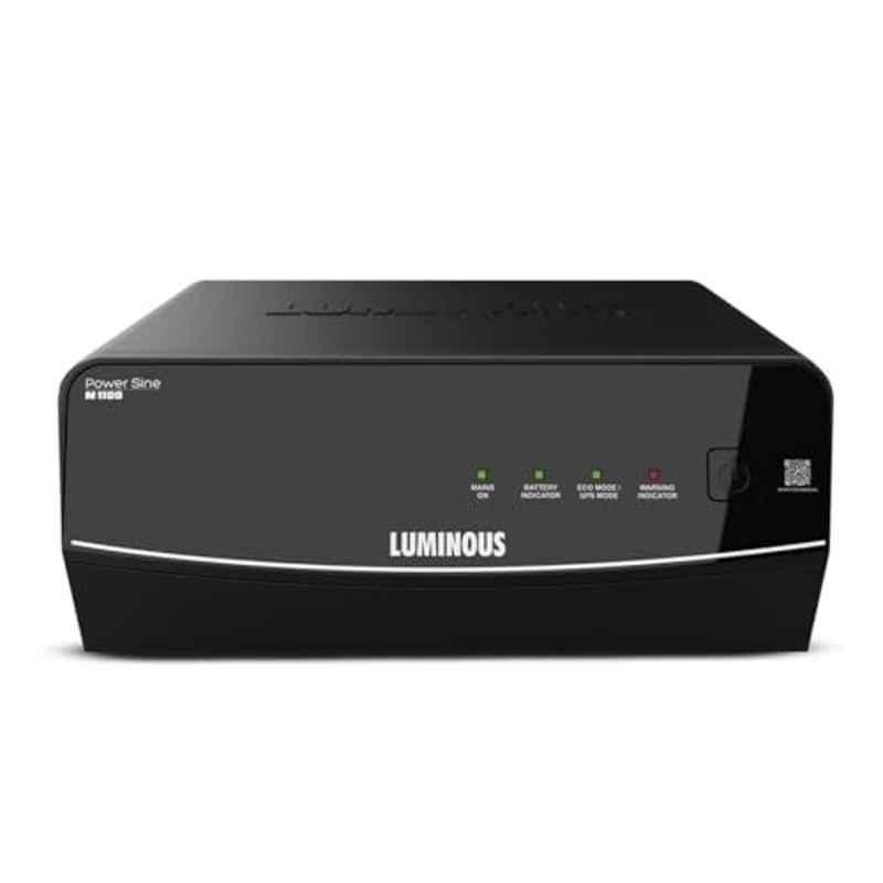 Luminous Power Sine M 1100 900VA 12V Pure Sine Wave Inverter with Reliable Power Backup, High Performance, Easy Installation & 36 Months Warranty for Home, Office & Shops, F04111013981