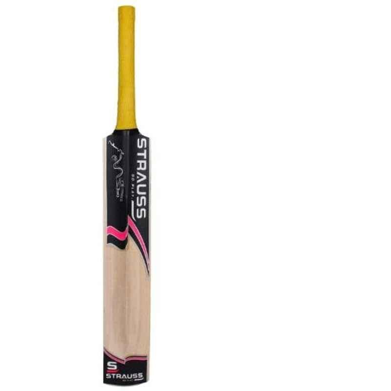 Strauss Super Size 4 Wooden Kashmir Willow Cricket Bat, ST-1596