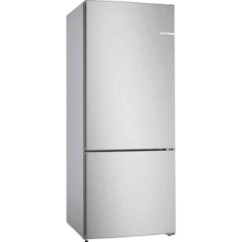 Bosch 578L 2 Door Silver Bottom Freezer, KGN76VI30M