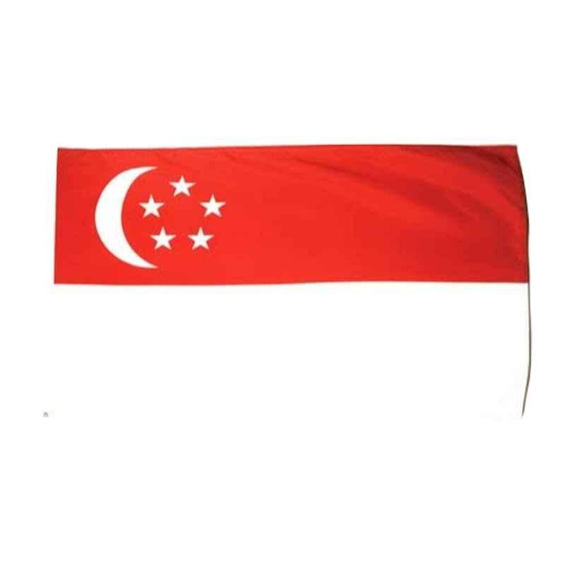 AZ Flag 90x60cm 100D Polyester Singapore Flag with Grommets