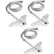 Zesta Stainless Steel Silver Butterfly Toilet Jet Spray with 1m PVC Hose (Pack of 3)