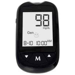 Swadesi By MCP Black Blood Glucose Meter Kit with 25 Glucometer & 10 Lancets