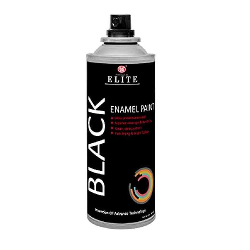UE Elite 500ml Black Enamel Spray Paint