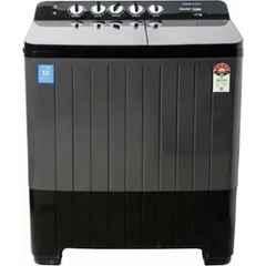 Voltas WTT120UPA/BKSSDG5GTDA 12kg Plastic Black Top Load  Semi Automatic Washing Machine with Pulsator Technology, 1200519