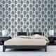 Kayra Decor 16x24 inch PVC Floral Wall Design Stencil, KHS637