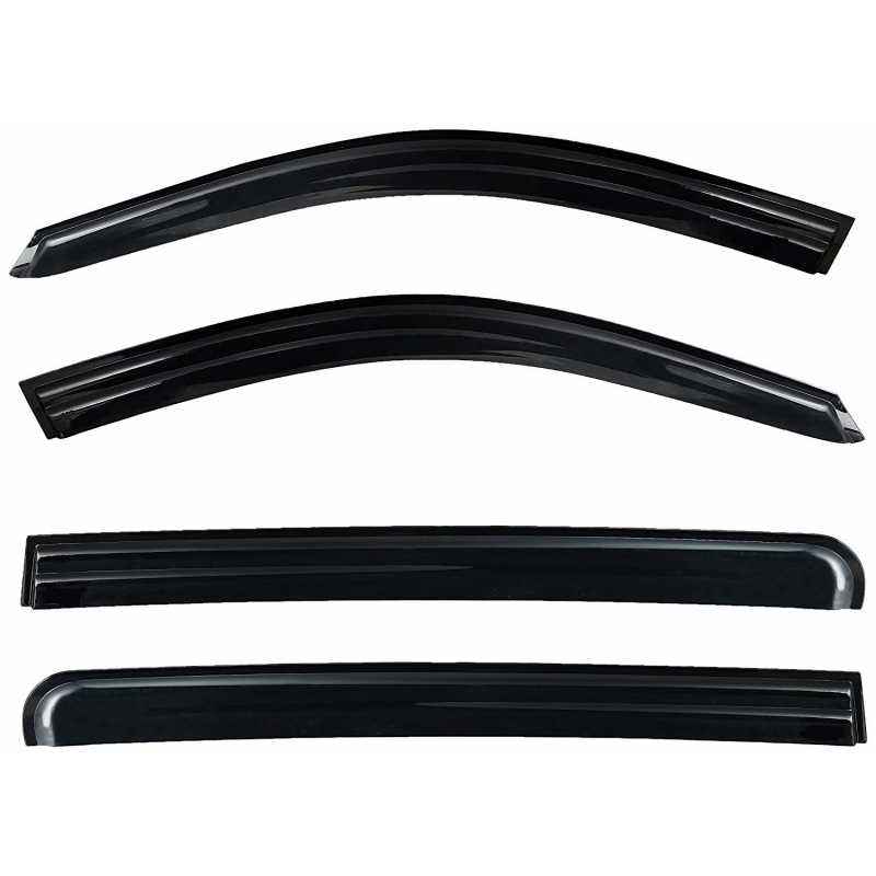 Prius Injection Moulded Door Visors Set for Hyundai i20 Elite & Active