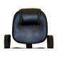 Mezonite Low Back Synthetic Leatherette Black Office Chair