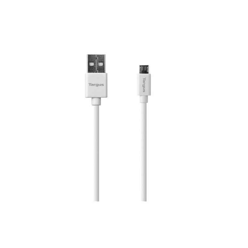 Targus 1m White Micro USB to USB Cable, ACC96601AP
