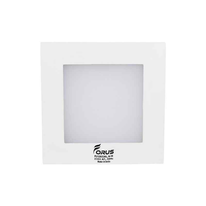 Forus 6W Square LED Panel Light (Pack of 7)
