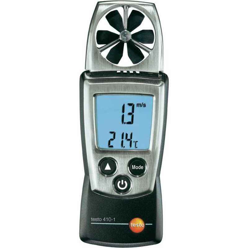 Testo 410-1 Air Velocity Meter With Temperature Measurement
