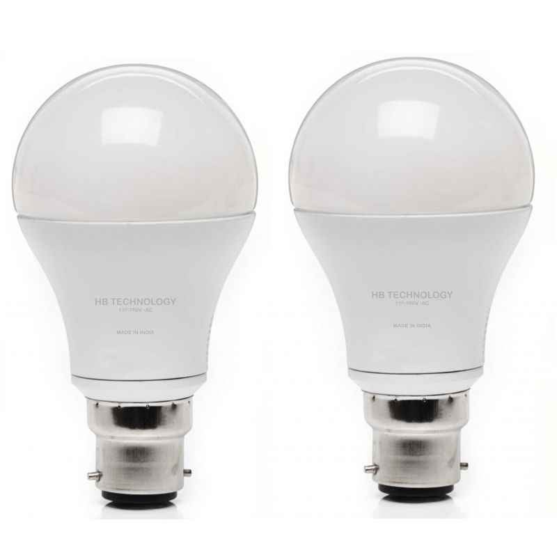 HB Technology 5W White LED Bulbs, (Pack of 2)