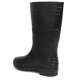 Hillson 12 Inch Welcome Plain Toe Black Work Gumboots, Size: 10