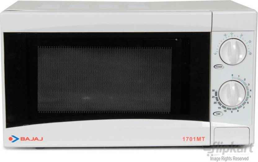 Bajaj 17 Litre White 1701 Mt Solo Microwave Oven Online At Bajaj 17 Litre White 1701 Mt Solo