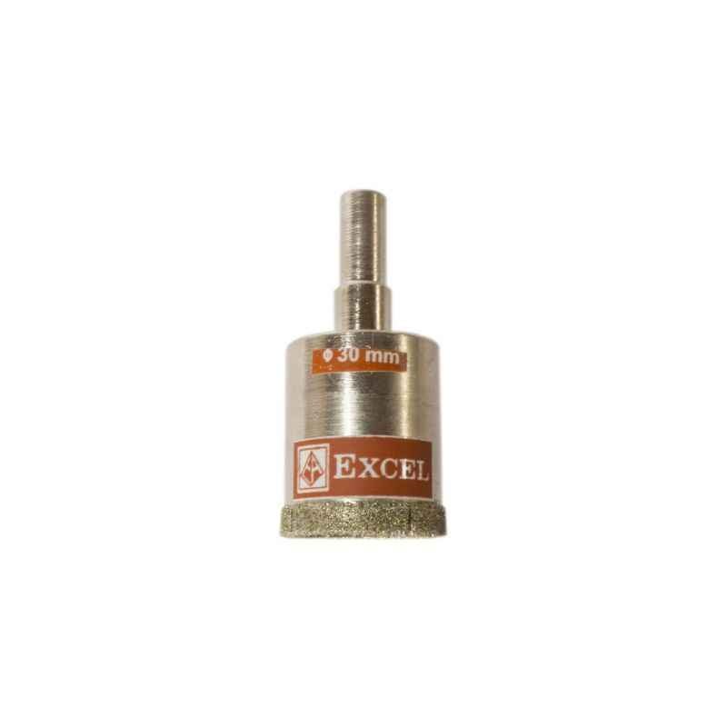 Excel Diamond Core Drill, Size: 30 mm