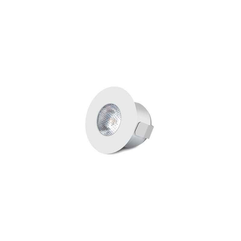 Wipro Garnet 2W White Round LED Spotlight, D720265 (Pack of 10)