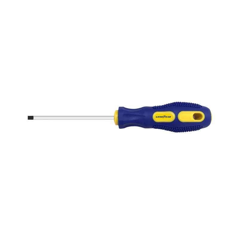 Goodyear GY10502 Slotted Screw Driver, Rod Length: 200 mm (Pack of 12)
