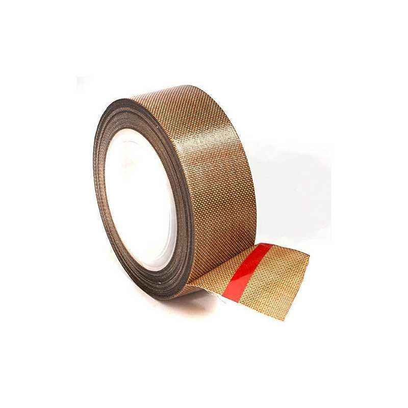 LTD 10mx10mmx0.17mm PTFE Adhesive Tape without Yellow Liner