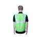 Kasa Life 2 Inch Cloth Type Green Reflective Safety jacket, KL-2CG (Pack of 10)