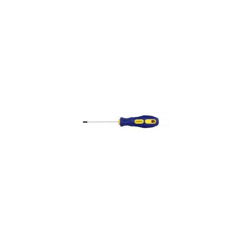 Goodyear GY10526 Phillips Screw Driver, Rod Length: 100 mm (Pack of 12)